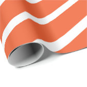 Papier Cadeau Cadeau de la fête diagonale rouge présent (Coin rond)