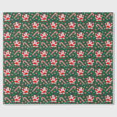 Papier Cadeau Cadeau de lutte (Plat)