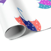 Papier Cadeau Cadeau de mariage et de baby shower (Coin rond)