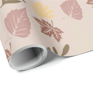 Papier Cadeau Cadeau de motif d'automne