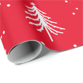 Papier Cadeau Cadeau de Noël (Coin rond)