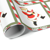 Papier Cadeau Cadeau de Noël Ado (Coin rond)