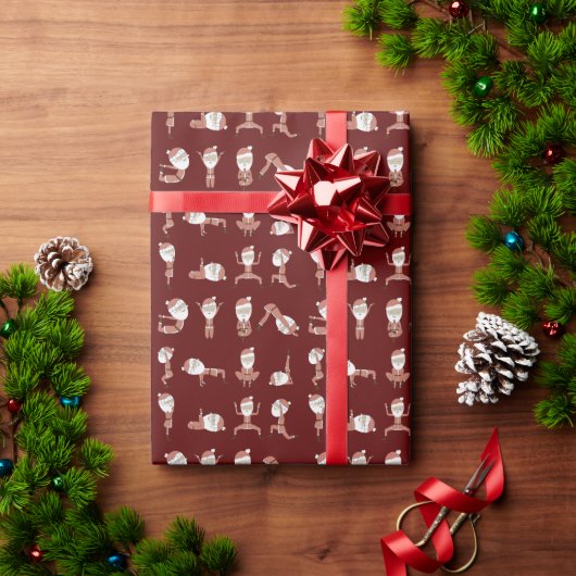 Papier Cadeau Cadeau de Noël amusant (Cadeau de vacances)