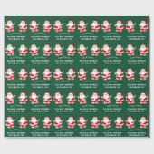 Papier Cadeau Cadeau de Noël créatif de baseball (Plat)