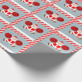 Papier Cadeau Cadeau de Noël créatif Pom-pom girl (Coin)