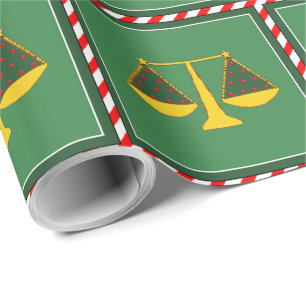 Papier Cadeau Cadeau de Noël d'avocat