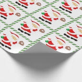 Papier Cadeau Cadeau de Noël de baseball (Coin)