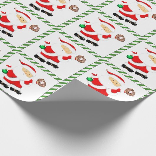 Papier Cadeau Cadeau de Noël de baseball (Coin)