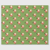 Papier Cadeau Cadeau de Noël de bowling (Plat)