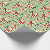 Papier Cadeau Cadeau de Noël de boxe (Coin)