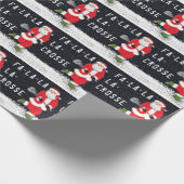 Papier Cadeau Cadeau de Noël de crosse (Coin)