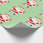 Papier Cadeau Cadeau de Noël de golf (Coin)