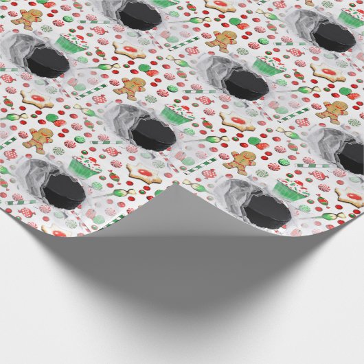 Papier Cadeau Cadeau de Noël de hockey (Coin)