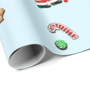 Papier Cadeau Cadeau de Noël de hockey sur gazon