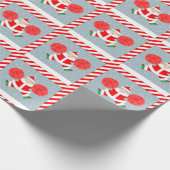Papier Cadeau Cadeau de Noël de meneuse de claque créative (Coin)