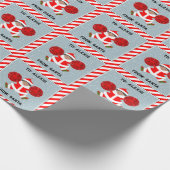 Papier Cadeau Cadeau de Noël de meneuse de claque créative (Coin)