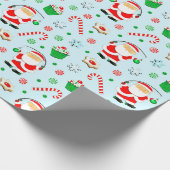 Papier Cadeau Cadeau de Noël de pêche (Coin)
