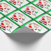 Papier Cadeau Cadeau de Noël de pêche (Coin)