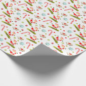 Papier Cadeau Cadeau de Noël de snowboard (Coin)