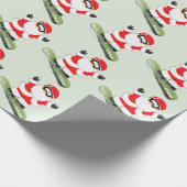 Papier Cadeau Cadeau de Noël de snowboard personnalisé (Coin)