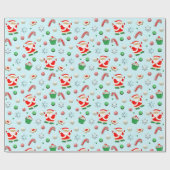 Papier Cadeau cadeau de Noël de volley-ball (Plat)