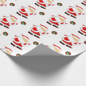 Papier Cadeau cadeau de Noël de volley-ball (Coin)