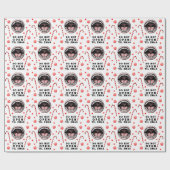 Papier Cadeau Cadeau de Noël du dentiste (Plat)