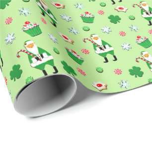 Papier Cadeau Cadeau de Noël irlandais