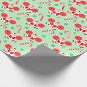 Papier Cadeau Cadeau de Noël pom-pom girl (Coin)