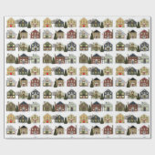 Papier Cadeau Cadeau de Noël Realtor (Plat)