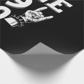 Papier Cadeau Cadeau de Noël | Rockin depuis 1970 (Coin)