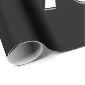 Papier Cadeau Cadeau de Noël | Rockin depuis 1970 (Coin rond)