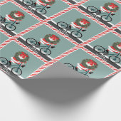 Papier Cadeau Cadeau de Noël Secret Père Noël (Coin)