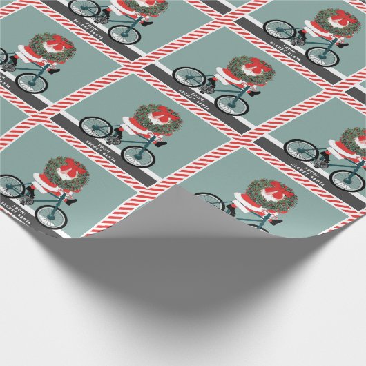 Papier Cadeau Cadeau de Noël Secret Père Noël (Coin)