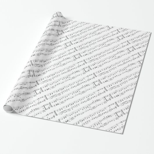Papier Cadeau Cadeau de papier. Patition (Déroulé)