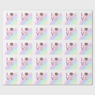 PAPIER CADEAU CADEAU DE PLUIE ARC-EN-CIEL LGBTQ FIÈRE PERSONNALI