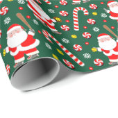 Papier Cadeau Cadeau de vacances Creative Softball (Coin rond)