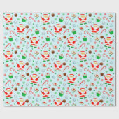 Papier Cadeau Cadeau de vacances de basket-ball créatif (Plat)