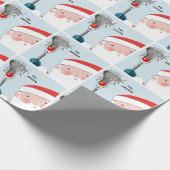 Papier Cadeau Cadeau de vacances de crosse personnalisé (Coin)