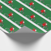 Papier Cadeau Cadeau de vacances de cyclisme (Coin)
