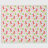 Papier Cadeau Cadeau de vacances de golf (Plat)