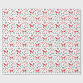 Papier Cadeau Cadeau de vacances de golf (Plat)