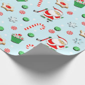 Papier Cadeau Cadeau de vacances de hockey (Coin)