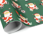 Papier Cadeau Cadeau de vacances de Noël (Coin rond)