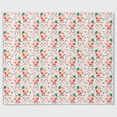 Papier Cadeau Cadeau de vacances de Pickleball personnalisé (Plat)