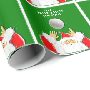 Papier Cadeau Cadeau de vacances de volley-ball