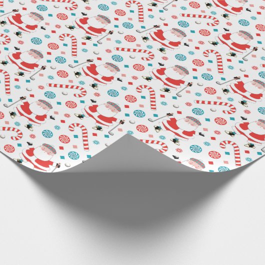 Papier Cadeau Cadeau de vacances Golf (Coin)