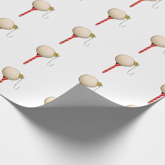 Papier Cadeau Cadeau de vacances Golf (Coin)