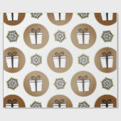 Papier Cadeau cadeau de vacances papier d'emballage (Plat)