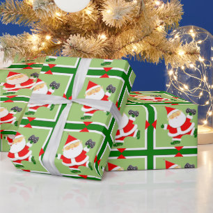 Papier Cadeau Cadeau de vacances pour joueur de jeux vidéo